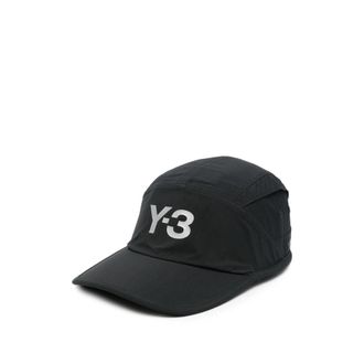 Yohji Yamamoto Logo-print Panelled Baseball Cap