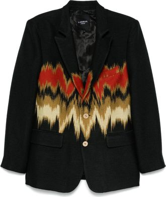 Labrum London Blurred Blazer - Mens - Wool/Acrylic/Polyester