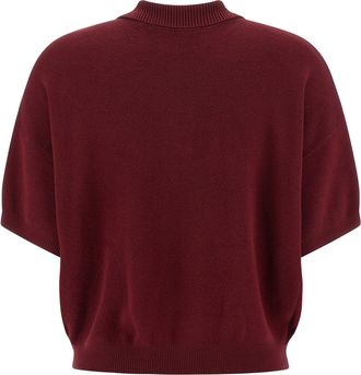 Rotate Polo Shirt - Burgundy