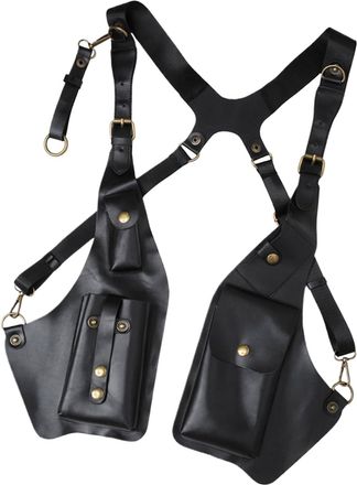 Generic Vintage Underarm Pouch - Multi Pocket Strap Wallet Bag, Anti Theft Shoulder Vest Organizer, Secure Daily Carry | Use For Travel Commute Outdoor Events