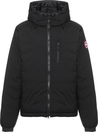 Canada Goose Short Padded Jacket With Adjustable Hood And Functional Pockets