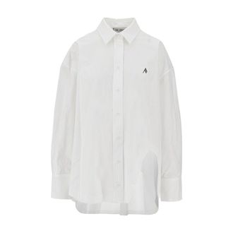 The Attico Diana poplin shirt Woman 38
