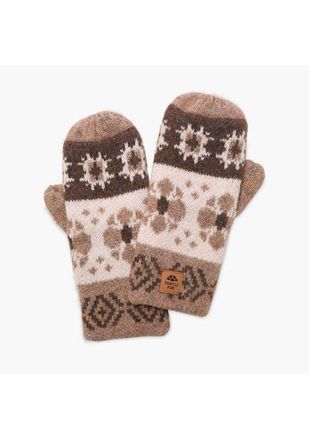 Turtle Fur Camilla Mittens in Natural at Nordstrom