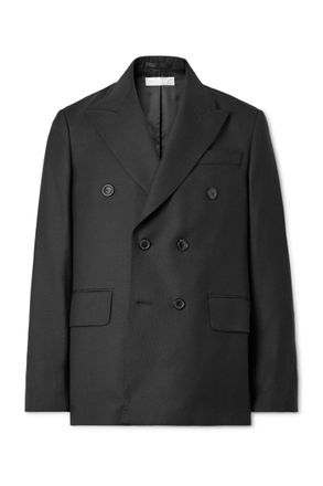 Our Legacy Double-Breasted Unstructured Wool Blazer
