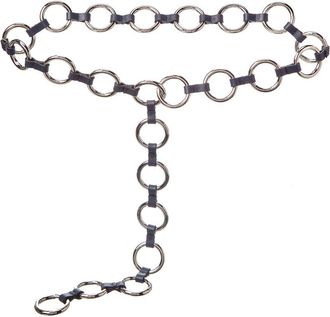 Michael Kors Marisa Metal & Leather Belt