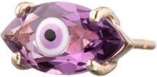 Bea Bongiasca Eye Single Stud Earring in Light Purple at Nordstrom