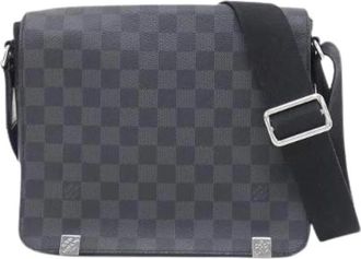 Louis Vuitton Pre-owned Damier Graphite Schoudertas - Dames - Vintage Schoudertas - Zwart - ONE Size - Vintage