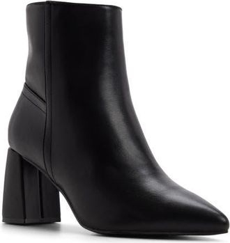 Aldo Janb Block Heel Bootie in Black at Nordstrom, Size 6.5
