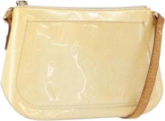 Louis Vuitton Pre-owned Pearl Crossbody Tas - Dames - Vintage Schoudertas - Beige - ONE Size - Vintage