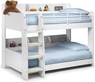 Julian Bowen Domino Single Bunk Bed White - Julian Bowen | TJ Hughes