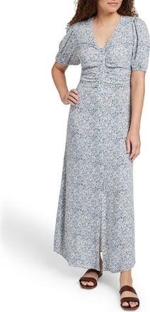 Faherty Sorrento Print Maxi Dress in Cream Imma at Nordstrom Rack, Size Xx-Small