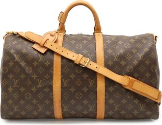 Louis Vuitton Monogram Brown Monogram Boston Bag (Pre-Owned)