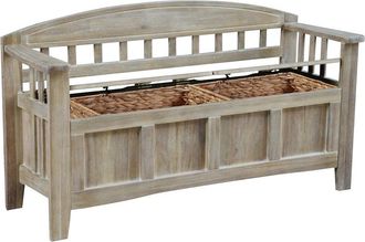 Linon Aria Storage Bench