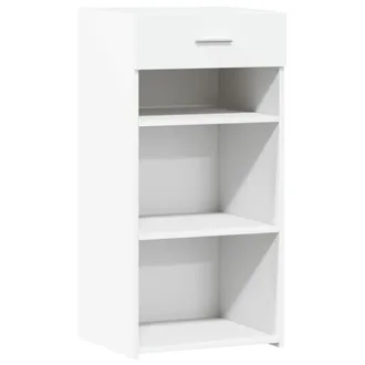 vidaXL Vidaxl - Credenza Bianca 45x42,5x93 Cm In Legno Multistrato