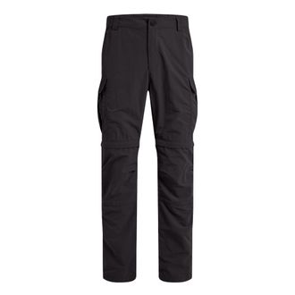 Craghoppers Mens NosiLife III Convertible Cargo Trousers (Black Pepper) - Size 36 Regular