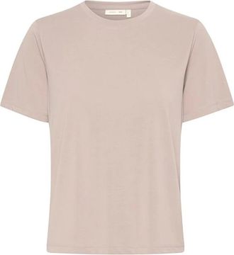 Inwear Klassieke V-hals Tee Clay - Dames - T-shirts - Beige - L - Tops