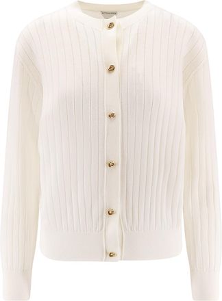 Bottega Veneta Wool Cardigan With Knot Buttons