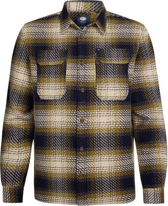 Petrol Industries Heren Geruite Overshirt Sheboygan - Blauw