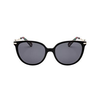 Kate Spade New York Ladies Black Round Sunglasses KRISTINA/G/S