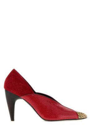 Isabel Marant Red Slip-on Luza Pumps