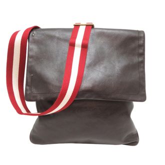 Bally Leather Messenger Bag (Pre-Owned)