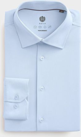 H&ouml;rst Mens Solid ultra-stretch shirt Slim fit
