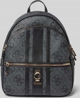Guess Rucksack im Logo-Design Modell ERENIA in Anthrazit, Größe 1