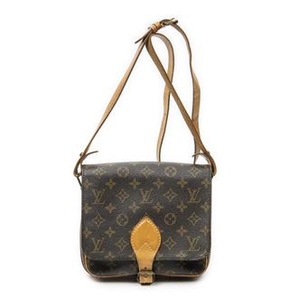 Louis Vuitton Pre-owned Womens Cartouchiere MM Shoulder Bag - Brown - One Size