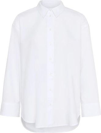 Part Two Wit Shirt Savannapw - Dames - Overhemden - Wit - XL - Katoen - Overhemden