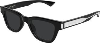 Saint Laurent unisex, Accessoires, Zwart, Maat: 47 MM