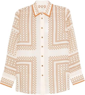 Zimmermann Camicia con stampa geometrica - Toni neutri
