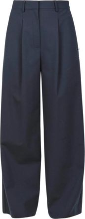 ottod'Ame Wijde Broeken - Dames - Wijde Broeken - Blauw - M - Broeken