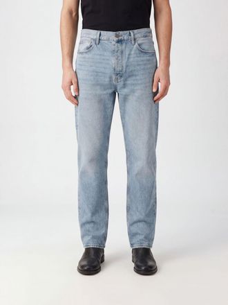Fear of God Jeans straight in denim di cotone a vita media