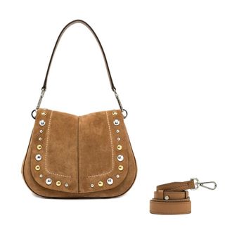 Gianni Chiarini Dames, Tassen, Bruin, Maat: ONE Size Su&egrave;de