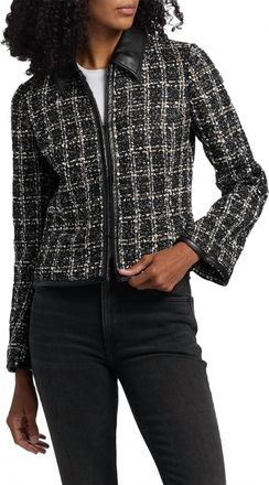 Rag & Bone Eloise Blazer In Black Plaid
