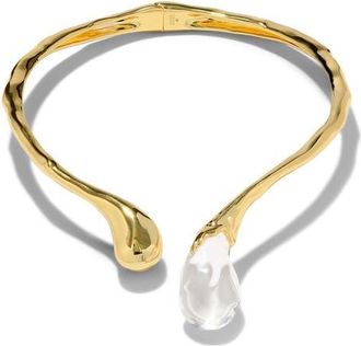 Alexis Bittar Liquid Lucite Sprout Collar Necklace at Nordstrom