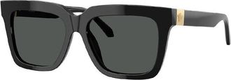 Versace Square Full Rim Sunglasses - Black