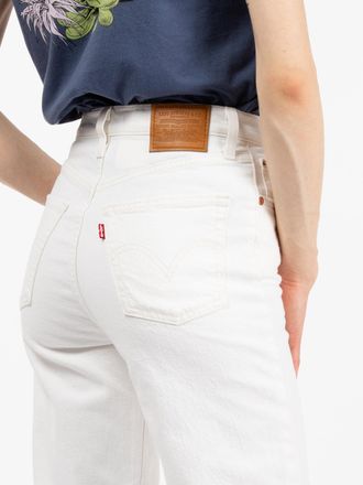 Levi's Ribcage straight ankle cloud over