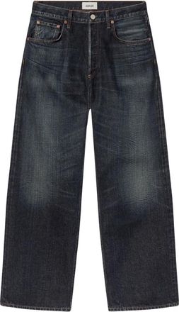 A Gold E Straight Jeans - Heren - Regular Fit Jeans - Blauw - W34 - Denim - Jeans