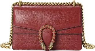 Tiffany & Fred Crystal Dragon Leather Crossbody