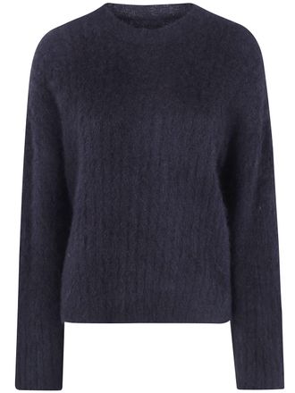 Uma Wang Sweater Fluffy Wool Crewneck