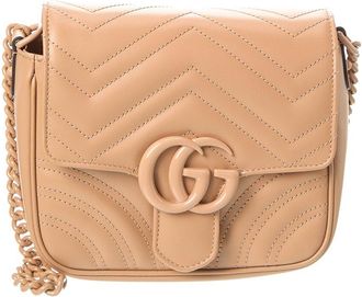 Gucci Gg Marmont Leather Shoulder Bag