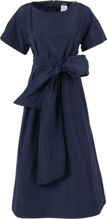 Max Mara Midi Dresses, female, Blue, Size: XL Pioppo Dress