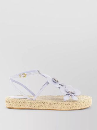Zimmermann leather orchid sandals