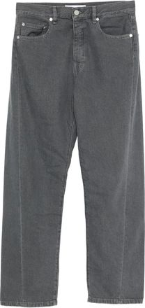 Études Studio Jeans con applicazione logo - Grigio