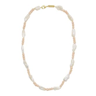 Machete Jewelry Pearl & Bead Necklace