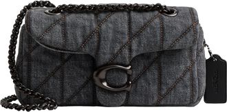 Coach Coach Womens Quilted Tabby Shoulder Bag 20, V5/Black, One Size