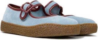 Camper Peu Terreno Mary Jane Flat in Light/pastel Blue at Nordstrom, Size 35