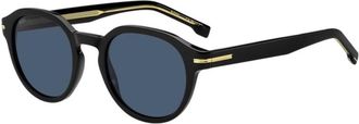 HUGO BOSS Authentieke Stijlvolle Zonnebril- Premium Kwaliteit - Heren - Zonnebrillen - Zwart - 50 MM - Accessoires