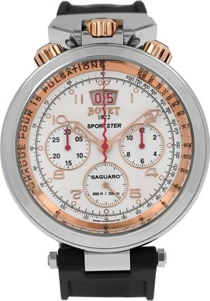 Bovet Sportster Automatic White Dial Mens Watch SP0426-R5N